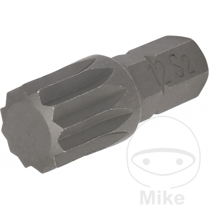 CONDOR Punta de destornillador multidientes M12 5/16 30 MM 8 632.17.24