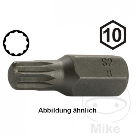 CONDOR Multi-tooth screwdriver bit M12 10 MM 30 632.48.83