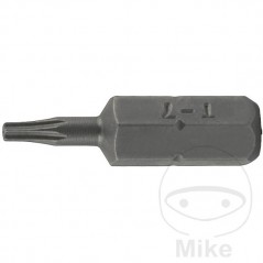 CONDOR torx screwdriver bit with hole T25 25 MM 1/4 6.3 632.48.18
