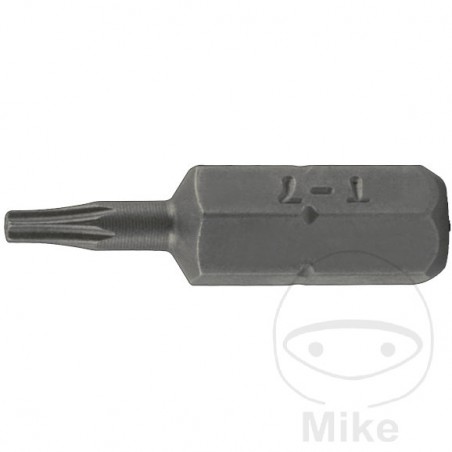 CONDOR Punta de destornillador torx con agujero T25 25 MM 1/4 6.3 632.48.18