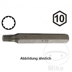 CONDOR Punta de destornillador multidientes M12 10 MM 75 632.49.33