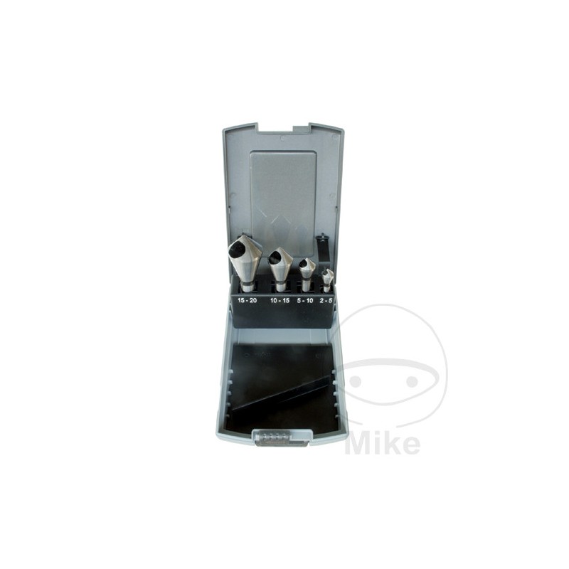 Juego 4 brocas avellanadora 2-5. 5-10. 10-15. 15-20 MM 644.26.69