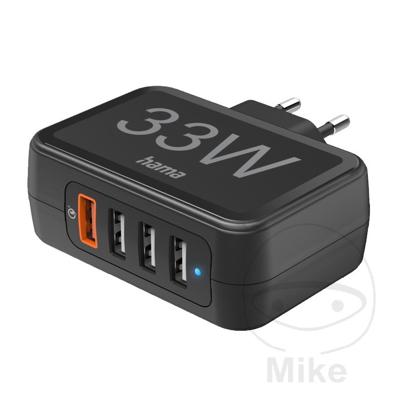 Cargador de batería usb 230V 33W QUICKCHARGE 3.0 4 1960033