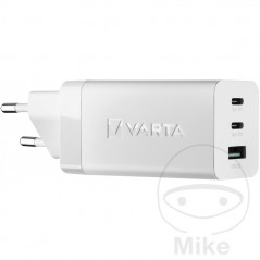 VARTA usb battery charger 230V GAN 65W + USB-C 3.25 A 1960043