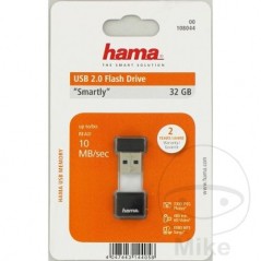 HAMA Memoria usb STICK 2.0 GB SMARTLY 10 MB/S 1940663