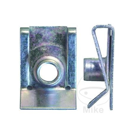 Pack of 10 body sheet metal nuts M6 481.01.05