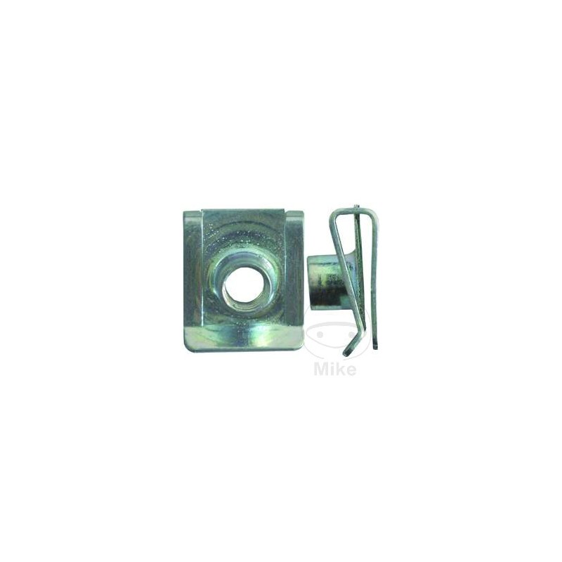 Pack 10 tuercas de chapa metalicas carroceria M6 481.01.06