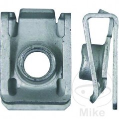 Pack of 10 body sheet metal nuts M8 481.01.09