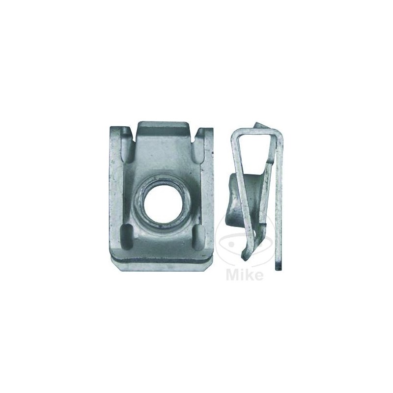Pack 10 tuercas de chapa metalicas carroceria M8 481.01.09