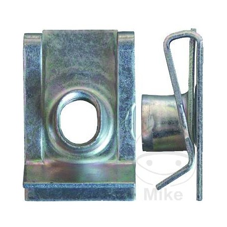 Pack 10 tuercas de chapa metalicas carroceria M8 481.01.10