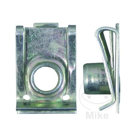 Pack 10 tuercas de chapa metalicas carroceria M8 481.01.11