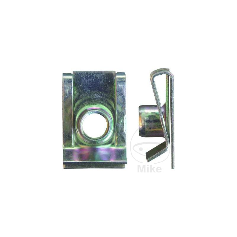 Pack 10 tuercas de chapa metalicas carroceria M8 481.01.12