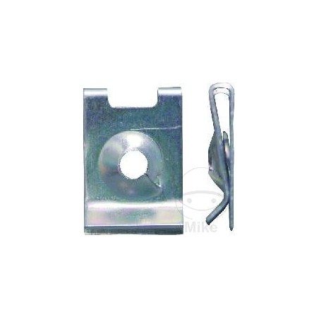 Pack of 10 steel body sheet metal nuts 3.9 MM 481.01.18