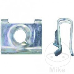 Pack of 10 steel body sheet metal nuts 3.9 MM 481.01.19