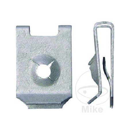 Pack of 10 steel body sheet metal nuts 5.5 MM 481.01.72