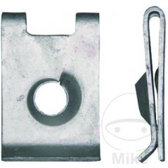 Pack 10 tuercas de chapa metalicas carroceria acero 6.3 MM 481.01.75