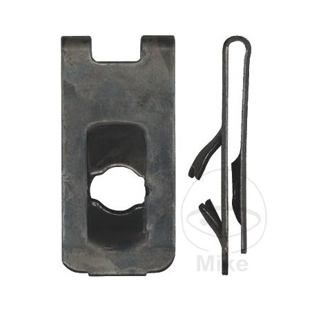 Pack of 10 steel body sheet metal nuts 6.3 MM 481.01.77