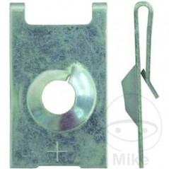 Pack of 10 steel body sheet metal nuts 6.3 MM 481.01.79