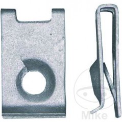 Pack 10 tuercas de chapa metalicas carroceria acero 6.3 MM 481.01.80