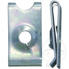 Pack 10 tuercas de chapa metalicas carroceria acero 6.3 MM 481.01.82