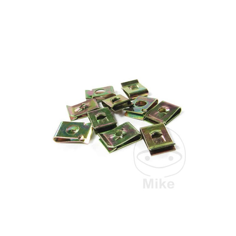 Pack of 10 body sheet metal nuts 736.07.79