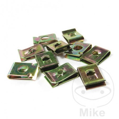 Pack 10 tuercas de chapa metalicas carroceria 736.07.79