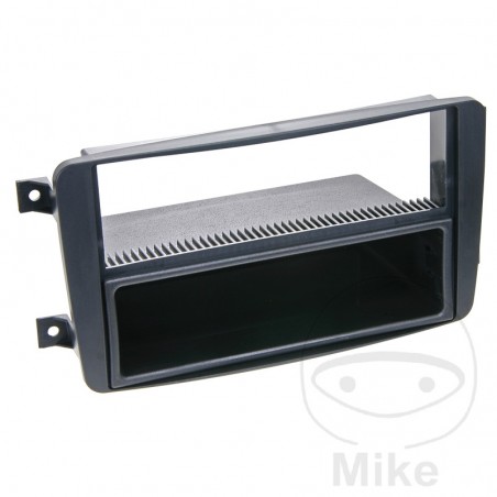 Car radio trim with shelf 2-DIN 1940157