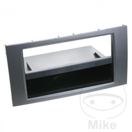 Car radio trim with shelf 2-DIN 1940696