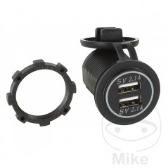 Double USB charger for installation 12V/24 VOLT 2X 2.1A 1940864