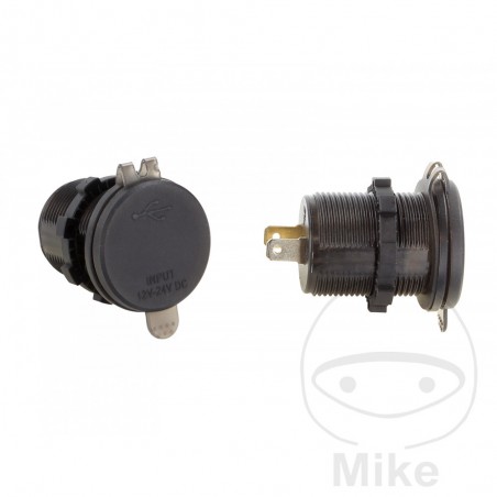 Double USB charger for installation USB-A USB-C PD MAX. 3A 1940866