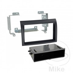 Car radio trim with shelf 2-DIN 1940921