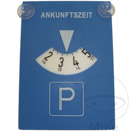 Parking card with 2 suction cups 2981397