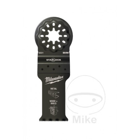 MILWAUKEE Hoja de sierra TAUCH 28 MM MULTITOOL 6850451
