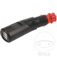 HERTH+BUSS Adaptador de carga doble usb 12/24 VOLT 2X2500 MA 1940093