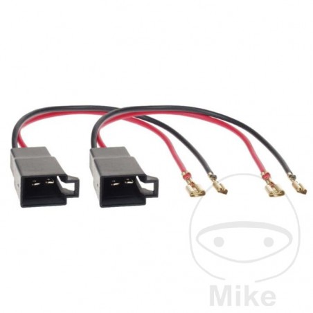 blister 2 luidsprekeradapterkabels