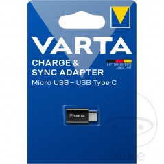 VARTA Cable adaptador MICRO USB - 3.1 TIPO C 1960502