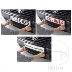 License plate holder for German 2980399