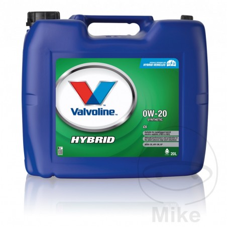 VALVOLINE Aceite de motor para coche HYBRID 0W20 C5 20L 5580420