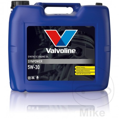 VALVOLINE motor oil for car SYNPOWER 5W30 20L 5580428