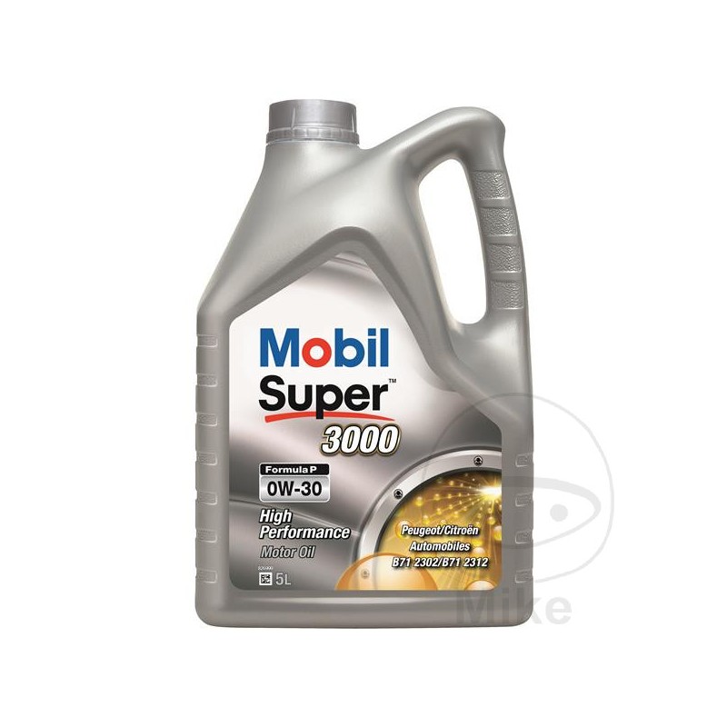 MOBIL Aceite de motor para coche SUPER 0W30 3000 5L 5583066