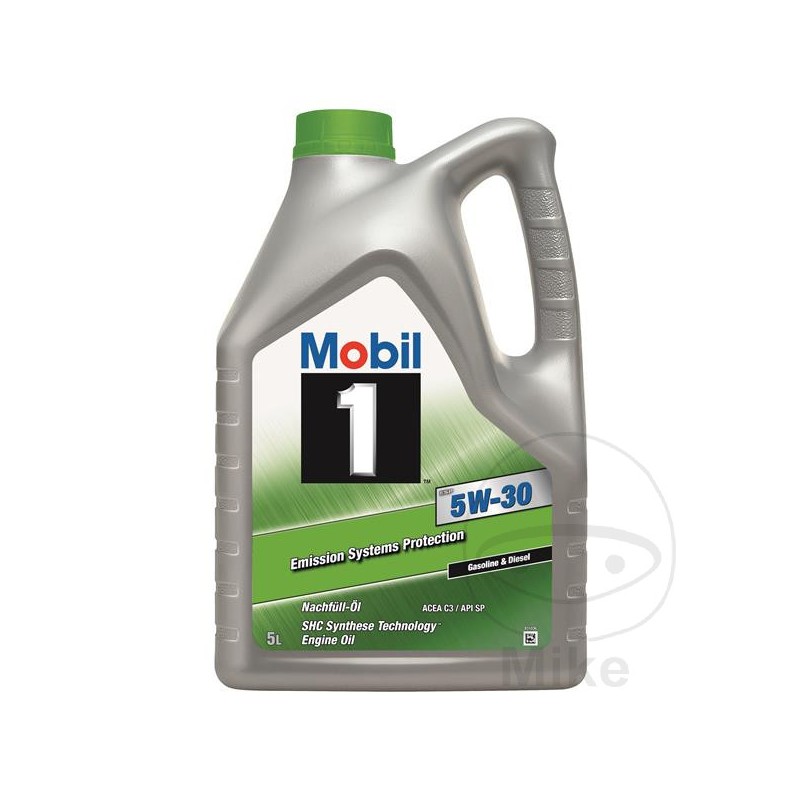 MOBIL Aceite de motor para coche ESP 5W30 5L 5584754