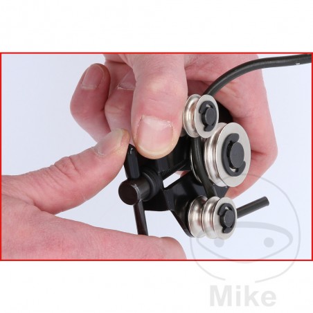 KS TOOLS Enderezadora y dobladora de latiguillos freno 120.1004 6121201