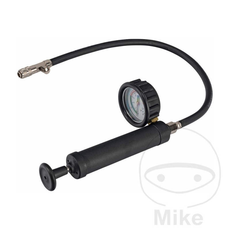 Manual pump with pressure gauge and cooling chamber 6143550