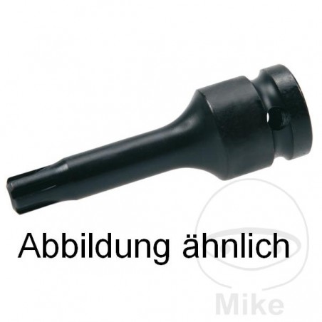 JMP Reinforced screwdriver bit RIBE 1/2 M9 75 MM 605.99.92