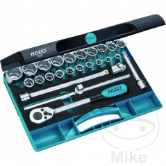 HAZET Juego llaves de vaso 25 piezas 1/2 605.04.47