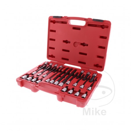 JMP Set of 26 screwdriver bits MULTIDENT 3/8 605.07.07