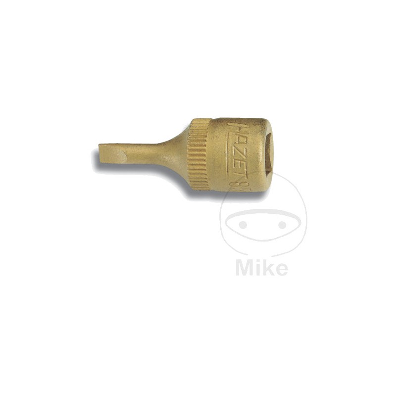 HAZET slotted screwdriver bit 1/4 4 607.68.89