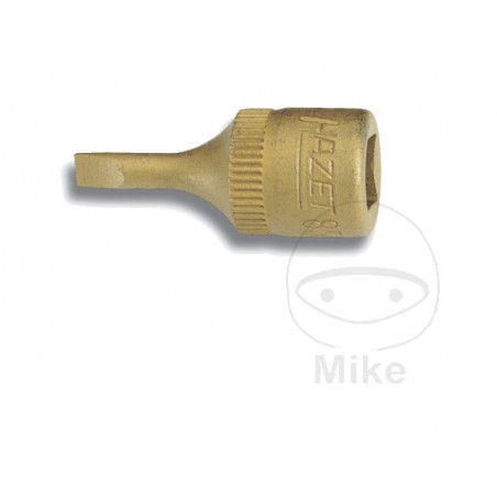 HAZET slotted screwdriver bit 1/4 4 607.68.89