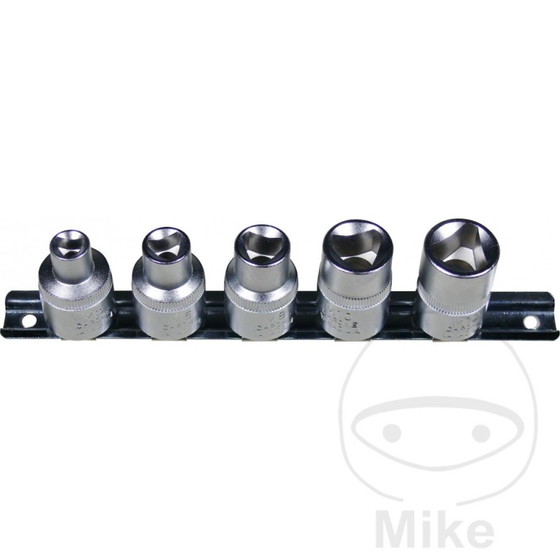Triangular socket wrench set for injection pump TDI 614.62.61