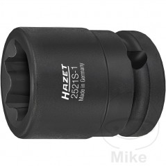 HAZET Impact socket for screwdriver with special profile 1/2 21 MM 617.03.79